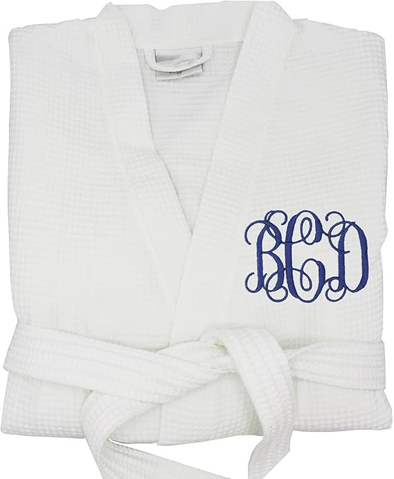 Personalized Waffle Bridesmaid Kimono Robe - Wedding Bridal Party Robes - Women's Bathrobe - Cust... | Amazon (US)