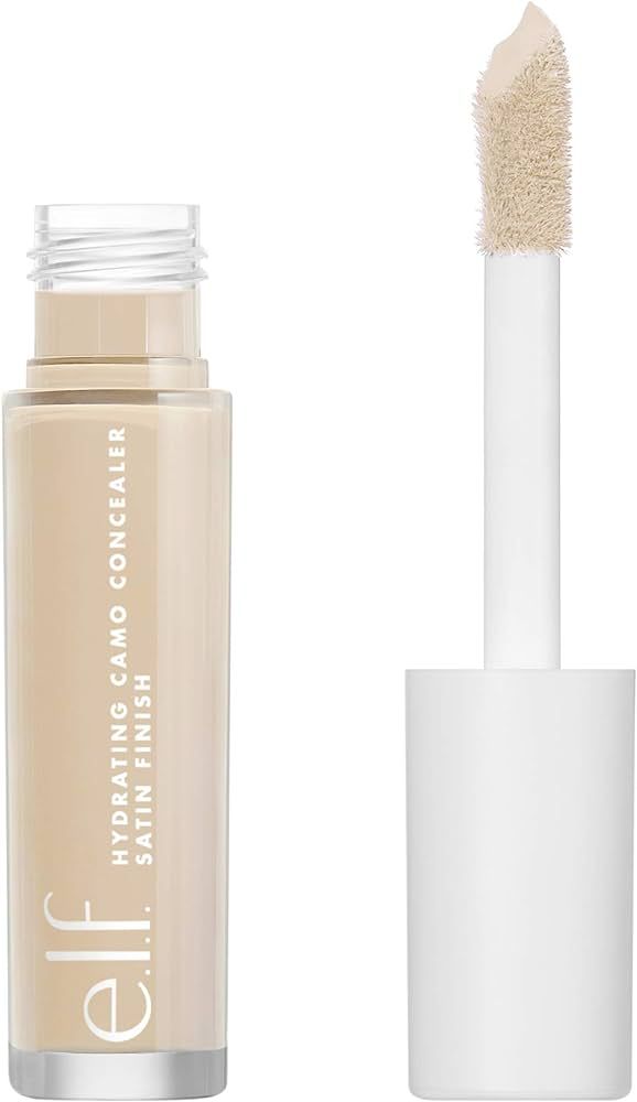 e.l.f, Hydrating Camo Concealer, Lightweight, Full Coverage, Long Lasting, Conceals, Corrects, Co... | Amazon (US)