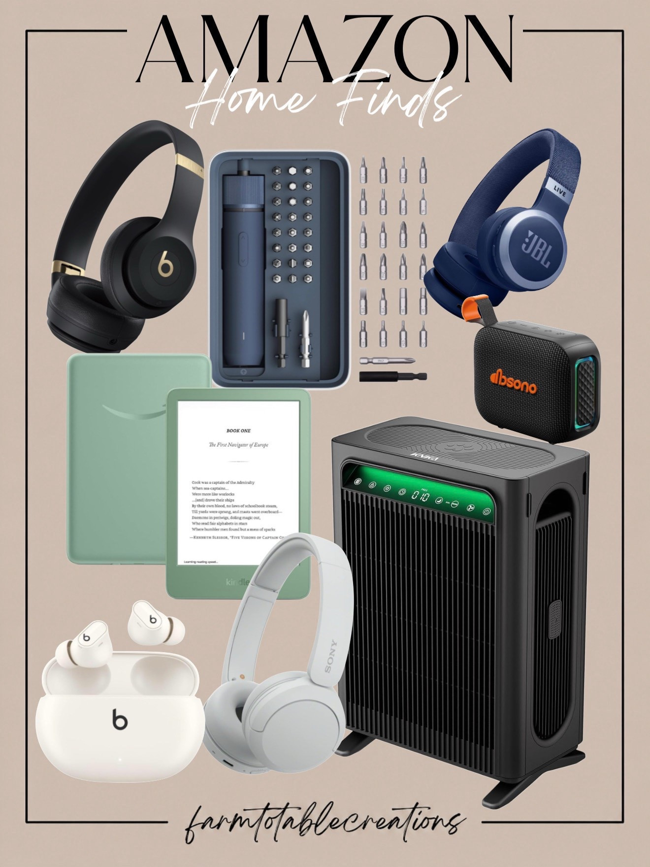 Amazon Prime Day Electronics Deals 🎧⚡️

These Amazon Prime Day electronics deals are such a good mix of practical upgrades and gift-worthy tech. From headphones and earbuds to a Kindle, portable speaker, electric screwdriver set, and home comfort essentials, there are some really useful finds here for everyday life.

I especially love shopping Prime Day for electronics because it’s a great time to grab higher-priced items for less—whether you’re upgrading your own setup, getting ahead on holiday gifts, or checking off something that’s been sitting in your cart.

Follow @farmtotablecreations on Instagram for more cozy home finds and trending decor.

#LTKSaleAlert #PrimeDay #AmazonPrimeDay #PrimeDayDeals #AmazonDeals #AmazonElectronics #TechDeals #AmazonFinds #ElectronicsDeals #GiftIdeas #Headphones #Kindle #AmazonFavorites #DealAlert #AmazonMustHaves