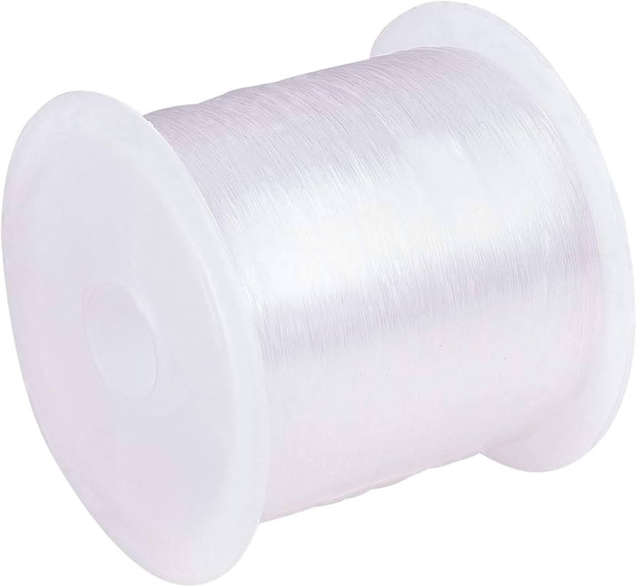 PH PandaHall 0.4mm Clear Fishing Line Invisible Nylon Thread Jewelry String Wire Xmas Cord String... | Amazon (US)