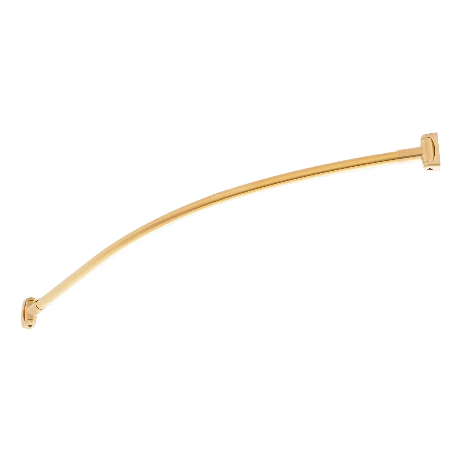 60" Brass Curved Shower Curtain Rod | Perigold
