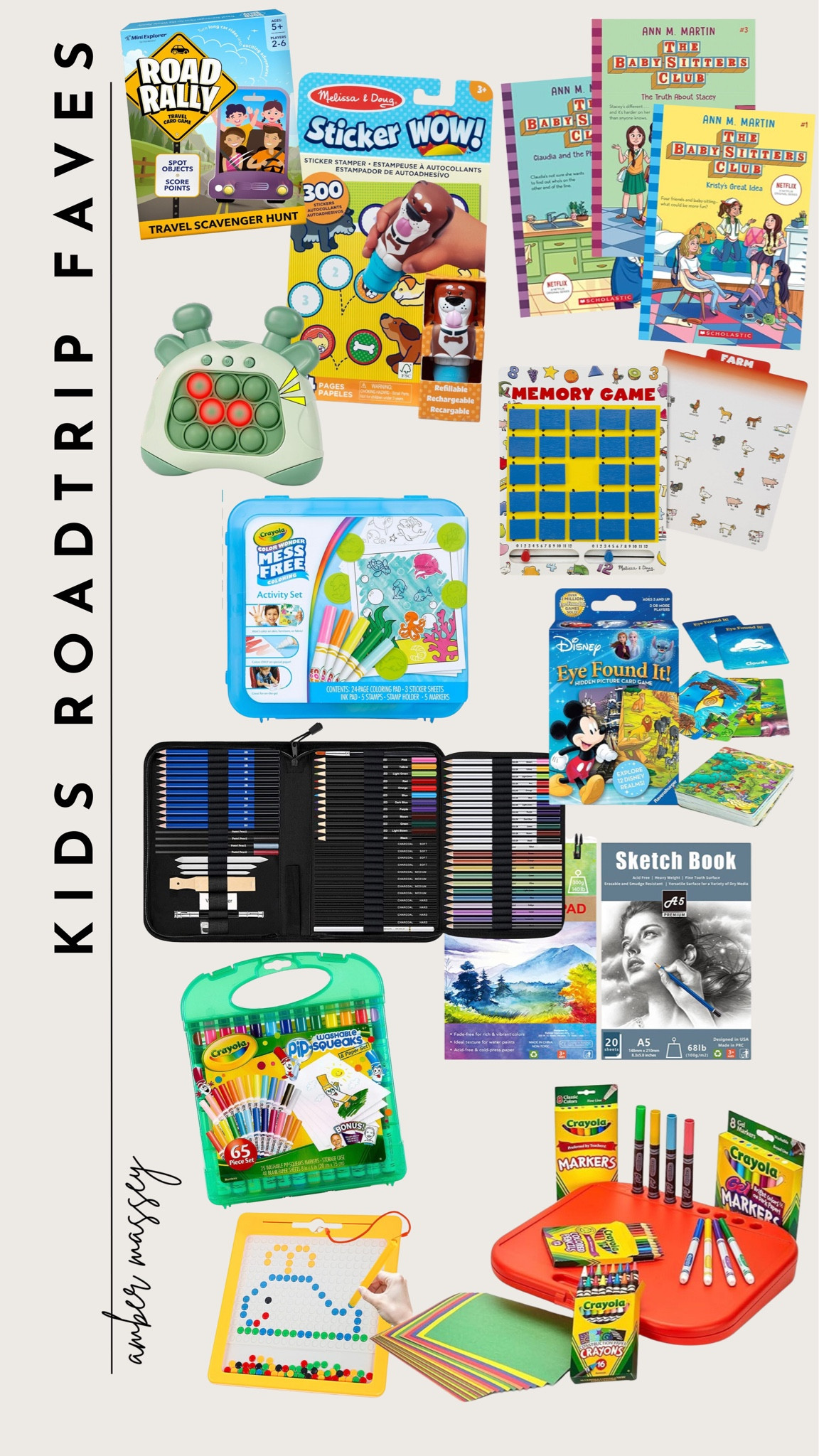 Rounding up the kids favorite road trip activities! The boys love the Melissa & Doug sticker books and the girls are usually reading or drawing! 

Road trip essentials, kids travel activities, kids vacation activities, amazon kids 

#LTKfindsunder50 #LTKkids #LTKfamily