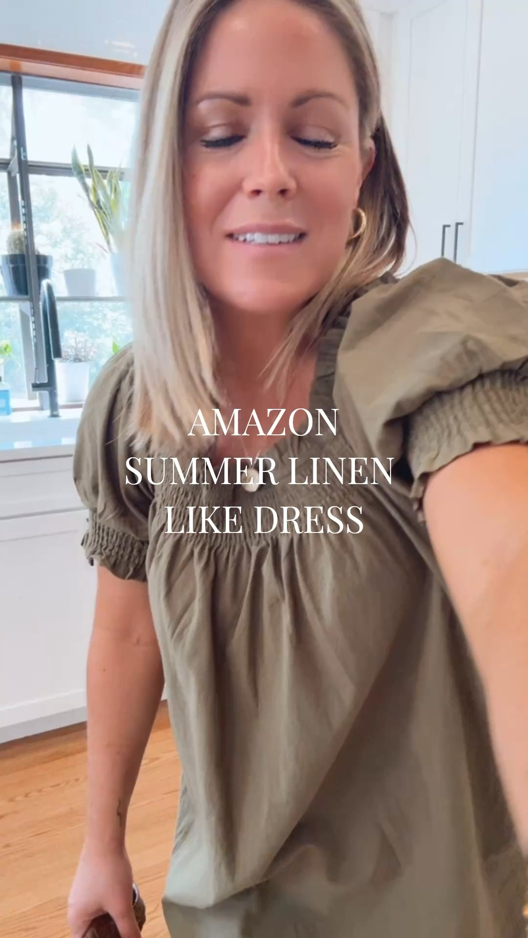 Under $35 Amazon summer linen like dress! Wearing an XS.

#LTKSeasonal #LTKPetite #LTKootd