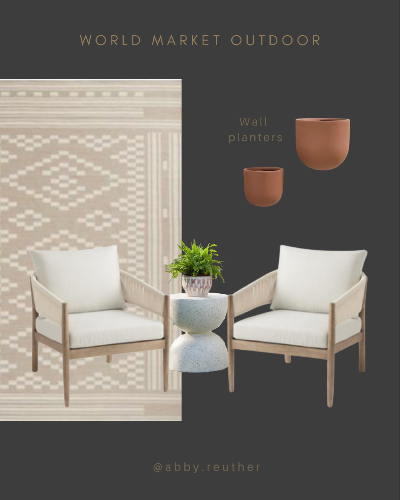 Outdoor decor, outdoor chair, outdoor furniture, patio decor, patio furniture, patio design, outdoor rug, planters, outdoor accent table, home decor

#LTKhome