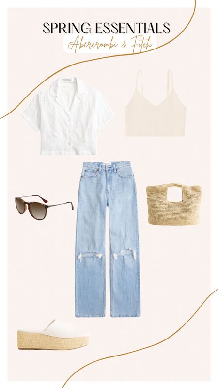 Don’t miss out on Abercrombies site wide spring sale! Full of perfect spring essentials. Spring fit, jeans, casual, neutral, boho, beachy, linen, clean girl, relaxed fit

#LTKsalealert #LTKSpringSale #LTKSeasonal