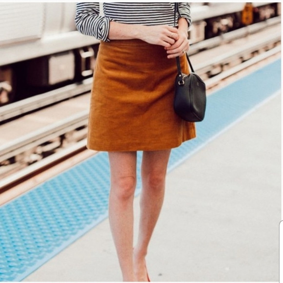 J Crew Factory Corduroy Mini Skirt Golden Brandy 10 | Poshmark