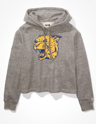 Tailgate Women's Pitt Panthers Cropped Hoodie | American Eagle Outfitters (US & CA)
