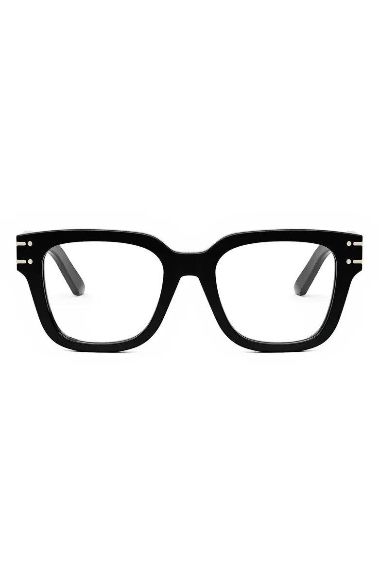 'DiorSignatureO S1I 52mm Blue Light Blocking Glasses | Nordstrom