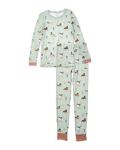 2pc Green Ducks Pajama Set | Rue La La