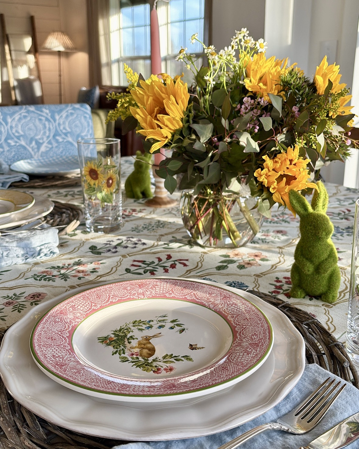 Spring, we are ready for you! 🐰🌷🌻🌞🌿🪻🦋🐝🐛

Budget-friendly spring tablescape and table decor! Pieces to use throughout the season, on Easter and beyond! I included my kid’s in the tablescape too so we can all sit at our table together 💛

#springtable #tablescape #springtablescape #springdecor #eastertable #easterdecor #springhomedecor #springdecor 

#LTKHome #LTKSeasonal #LTKKids