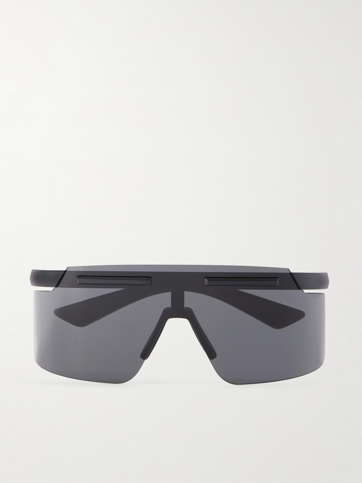 Prada Eyewear - Linea Rossa Square-frame Acetate Sunglasses - Black | NET-A-PORTER (US)