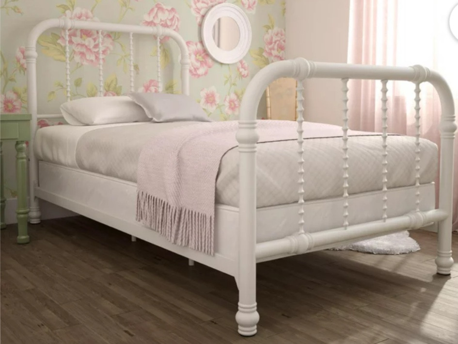 White Jenny Lind style bed 

Girls white spindle bed, girls bed, girls white bed, spindle bed, girls upholstered bed, pink upholstered bed, girls pink upholstered bed, girls bed gold frame 

#LTKxWalmart #LTKKids #LTKHome