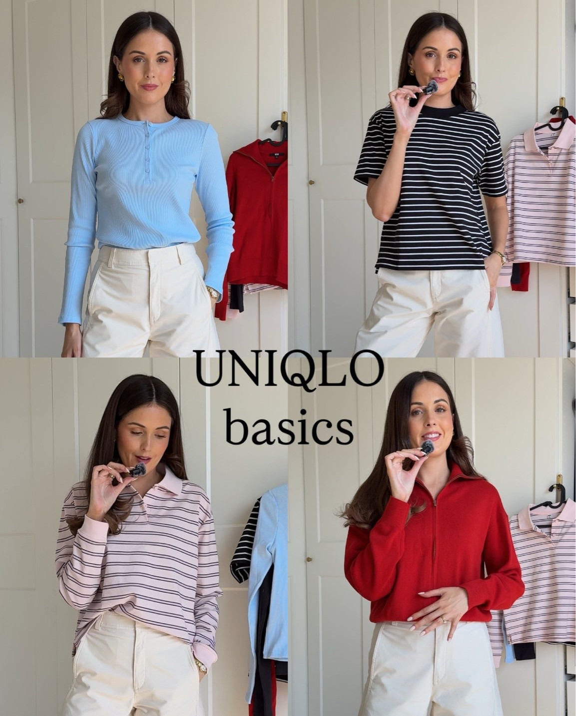 Best Uniqlo basic tops for autumn! Wearing size S in all the tops & size XS in the pants

#LTKFashionMonth #LTKstyletip #LTKautumn