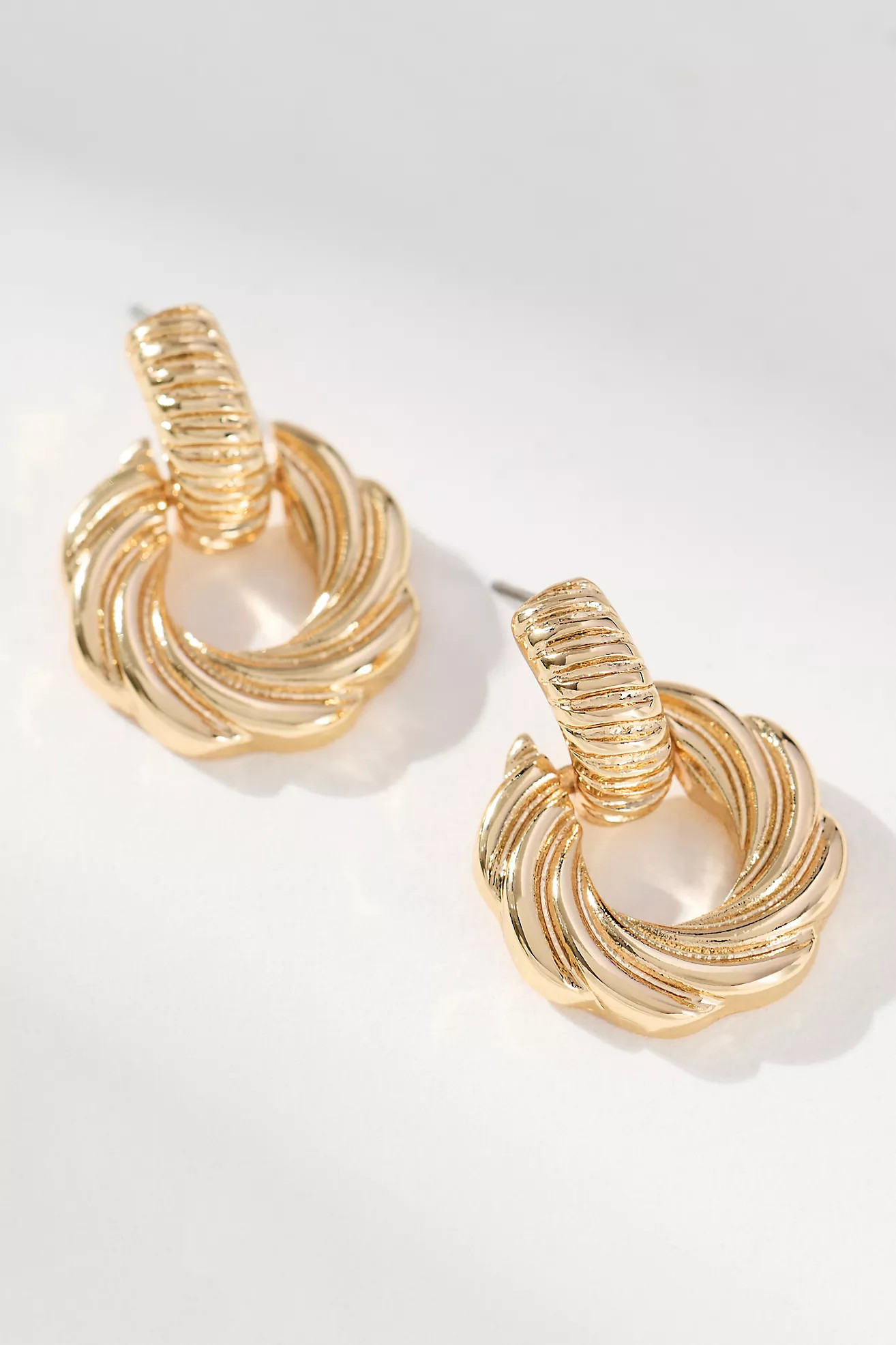 Circle Twist Earrings | Anthropologie (US)