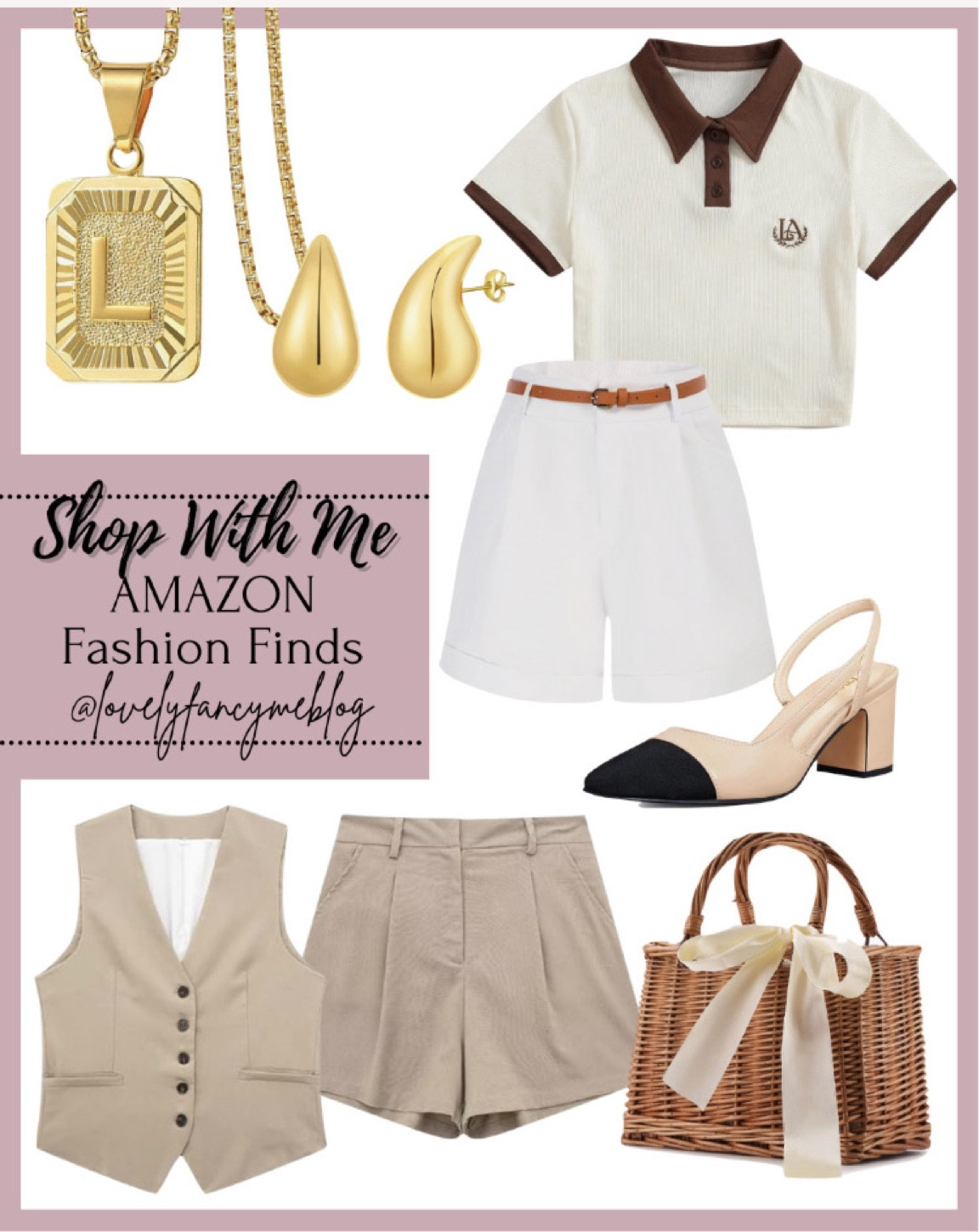 Amazon Fashion Finds Neutral Summer Old Money Aesthetic. Xoxo 

Amazon favorites / found it on Amazon / amazon fashion finds / amazon finds / amazon favorites / old money / classic style / rich girl aesthetic / amazon finds fashion / spring dress / travel outfit / old money aesthetic / trousers/ trouser shorts / linen vest set / matching set / ballet flats sandals / bottega venneta dupes / initial necklace/ polo shirt / old money outfit / Spring outfit / workwear / amazon sale / white skirt / vacation outfit / swimsuit coverup / date night outfit / amazon designer look for less / amazon looks for less / school college outfits / college tops / Neutral fashion / neutral outfit / Clean girl aesthetic / clean girl outfit / Pinterest aesthetic / Pinterest outfit / that girl outfit / that girl aesthetic / amazon womens fashion / amazon spring womens fashion / amazon summer fashion / amazon spring fashion 2024 


Follow my shop @lovelyfancymeblog on the @shop.LTK app to shop this post and get my exclusive app-only content!

#liketkit #LTKstyletip #LTKsalealert #LTKfindsunder100 #LTKfindsunder50 #LTKshoecrush #LTKfindsunder100 #LTKitbag
@shop.ltk