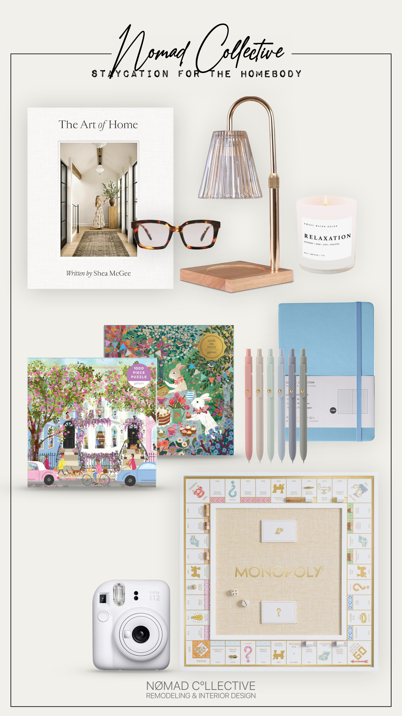 A staycation is the perfect escape for the homebody, offering quiet days of reading, solving puzzles, and journaling in the comfort of your own space. It’s the ideal time to recharge & reflect. 

 #LTKHome