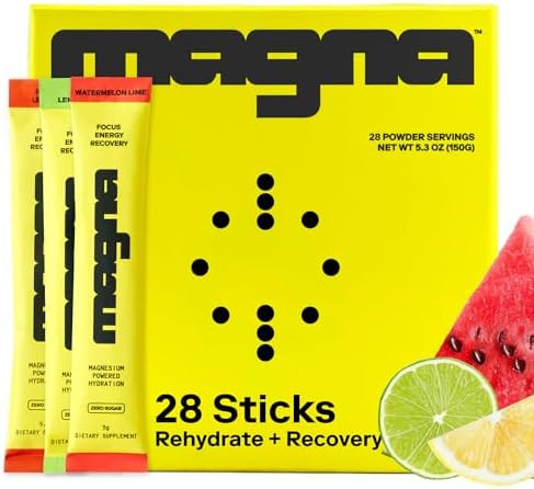 MAGNA Electrolytes Powder Drink Mix for Hydration, Energy & Focus Support with Magnesium L Threon... | Amazon (US)