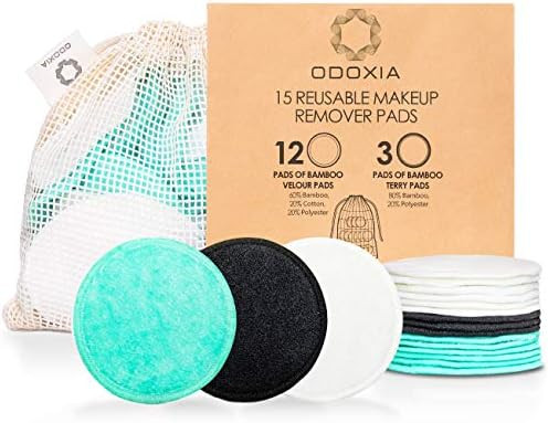 Reusable Makeup Remover Pads | Eco Friendly & Zero Waste Cotton Rounds | Beauty Products | 15 Nat... | Amazon (US)