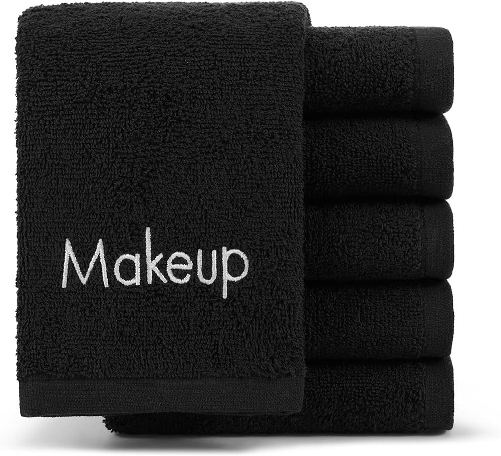 Arkwright Makeup Towels - Pack of 6 - Soft & Gentle Cotton Washcloth Face Make Up Remover, Reusua... | Amazon (US)