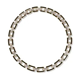 European Buckle Enamel Collar Necklace | The MET