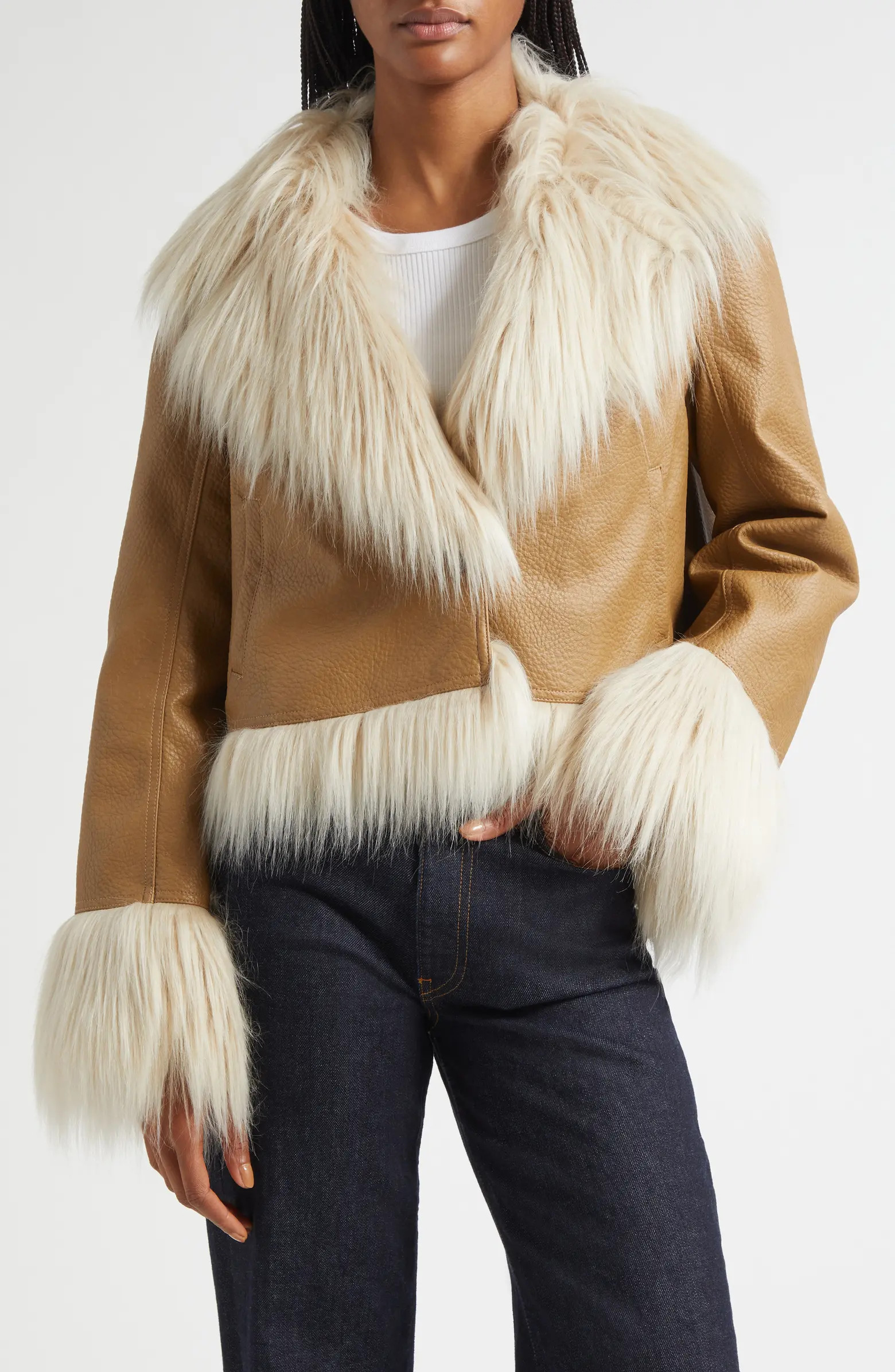Panama Faux Shearling Jacket | Nordstrom