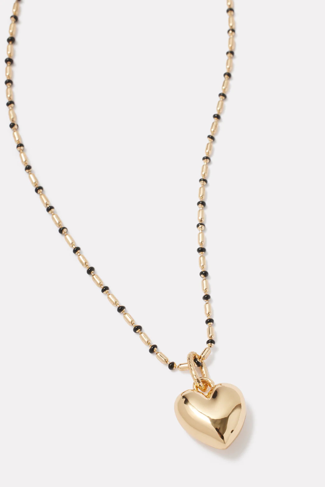 Norma Puffy Heart Necklace | Evereve