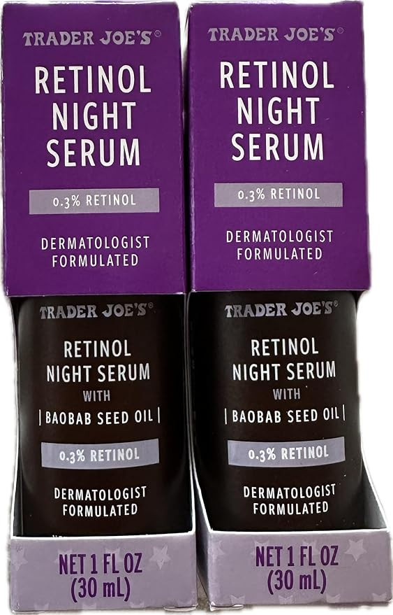 Trader joes Retinol Night Serum - two pack, 1 Fl Oz (Pack of 2) | Amazon (US)