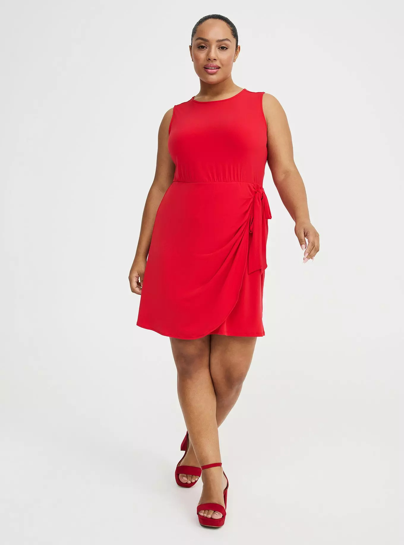 Wrap Crew Mini Dress | Torrid (US & Canada)