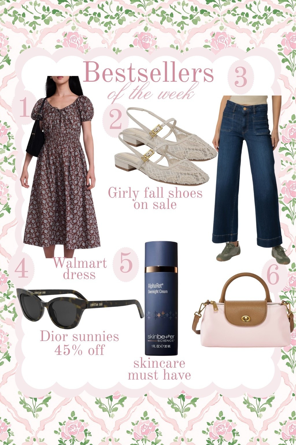 Best sellers of the week! Your most loved items! Walmart fashion dress, Nordstrom sale finds, skinbetter treatment, Target look for less

#LTKSaleAlert #LTKSeasonal