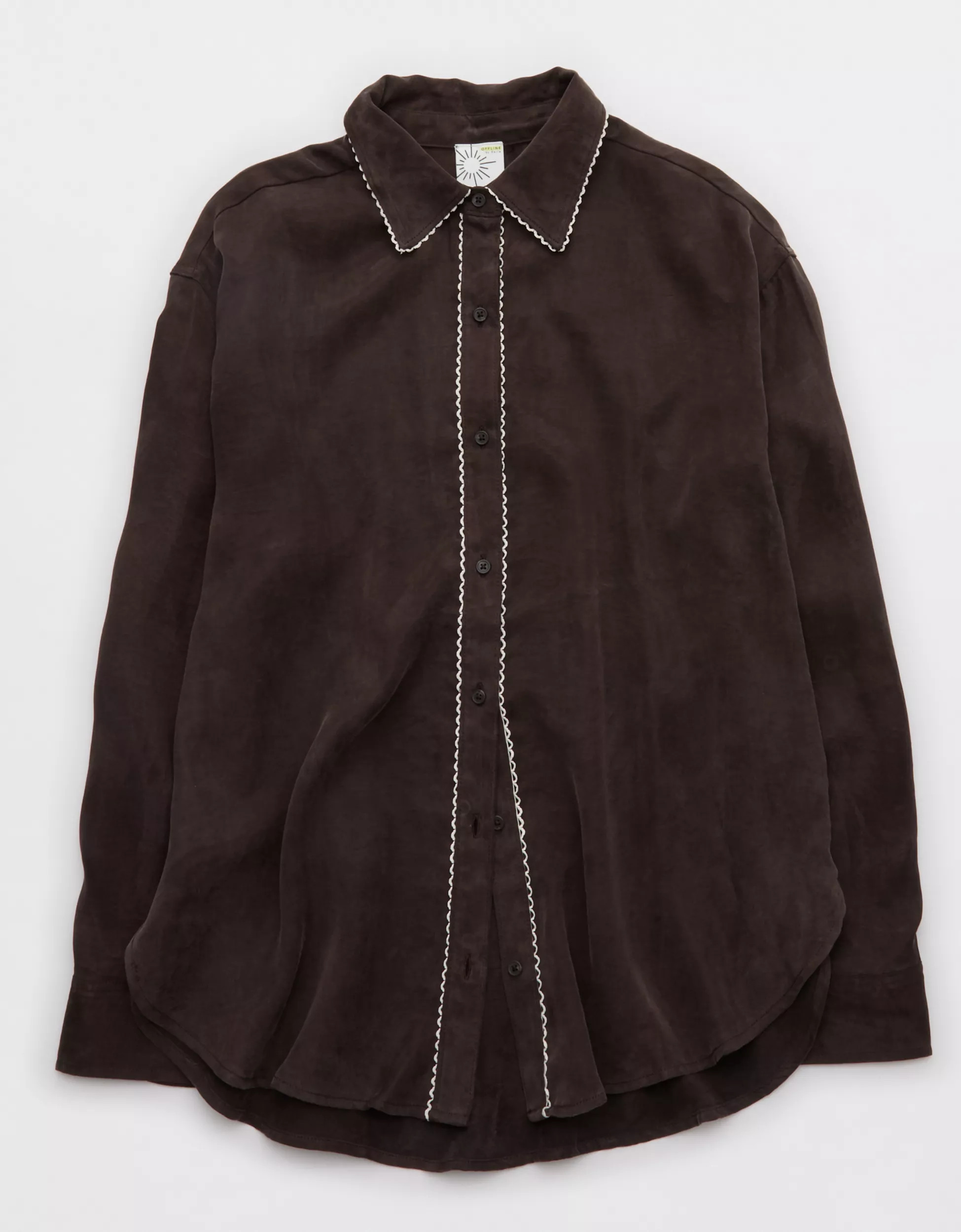 OFFLINE By Aerie You're So Smooth Button Up Shirt | Aerie