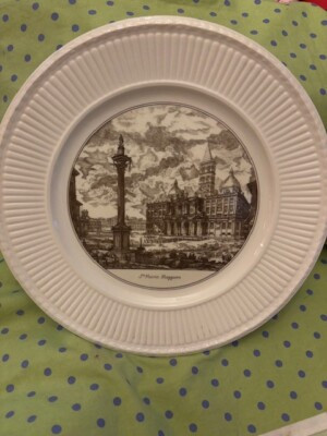 Wedgwood England  Piranesi  10.5" Collector's Plate BASILICA OF ST MARY MAJOR | eBay US