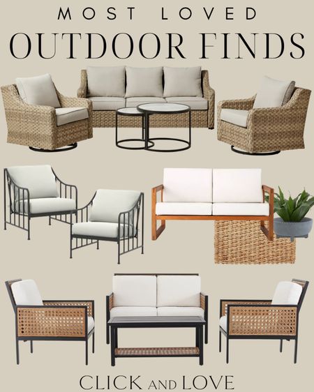 Most loved outdoor finds from the last week! These are great prices for a patio refresh for Summer 👏🏼

Amazon, Walmart, spring refresh, weekly favorites, outdoor finds, outdoor decor, outdoor furniture, planter, outdoor planter, planter, patio furniture, balcony, deck, porch, seasonal decor 


#LTKstyletip #LTKSeasonal #LTKhome