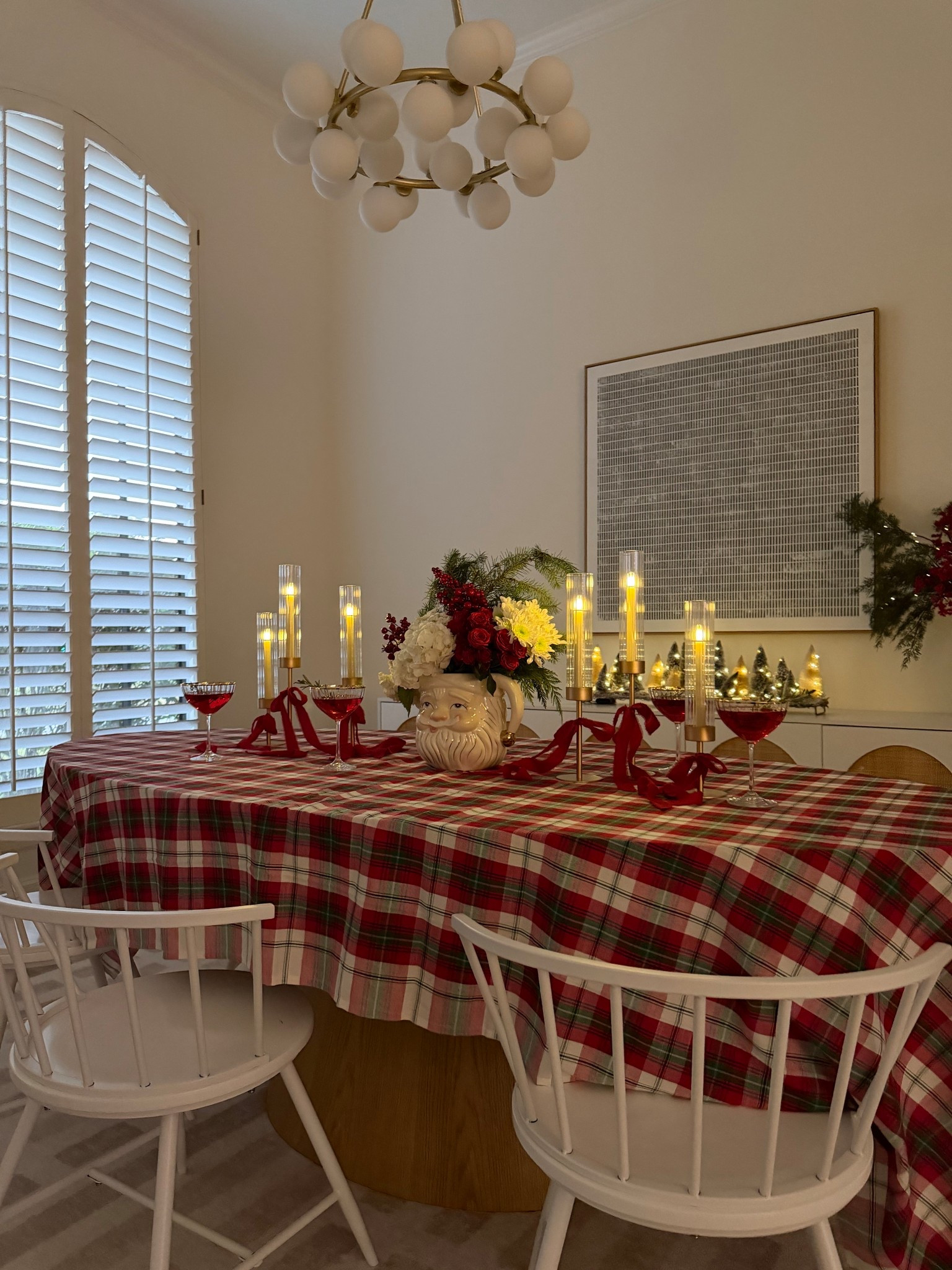 Getting ready to host a Christmas mug painting party! Love this holiday plaid tablecloth from Target. 

#LTKdayinmylife #LTKHome #LTKHoliday