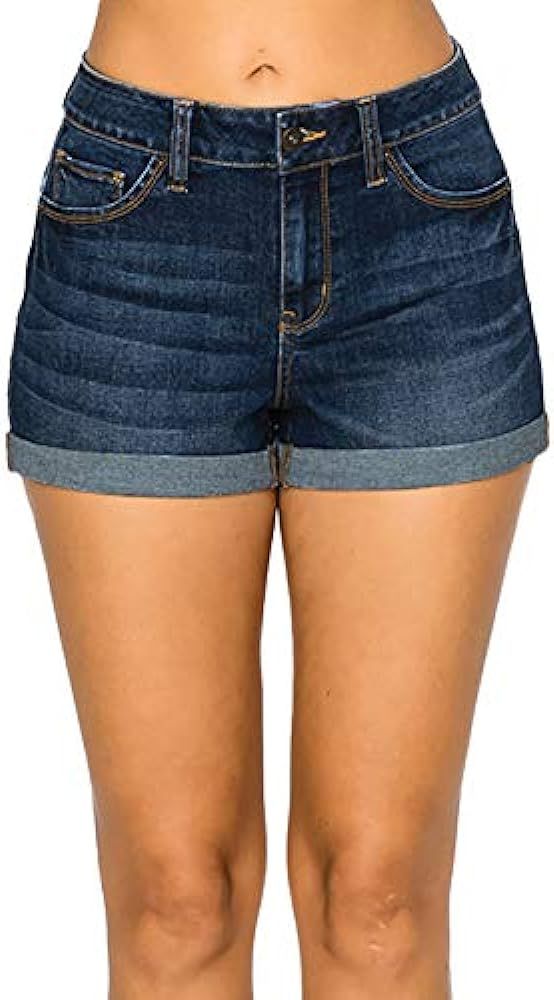 Butt I Love You Repreve High Waisted Sustainable Denim Shorts | Amazon (US)