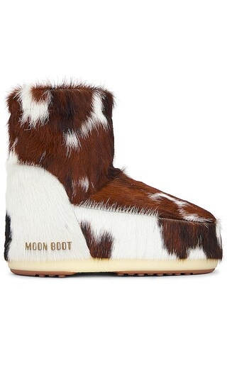 Icon Low Boot in Cow Print | Revolve Clothing (Global)