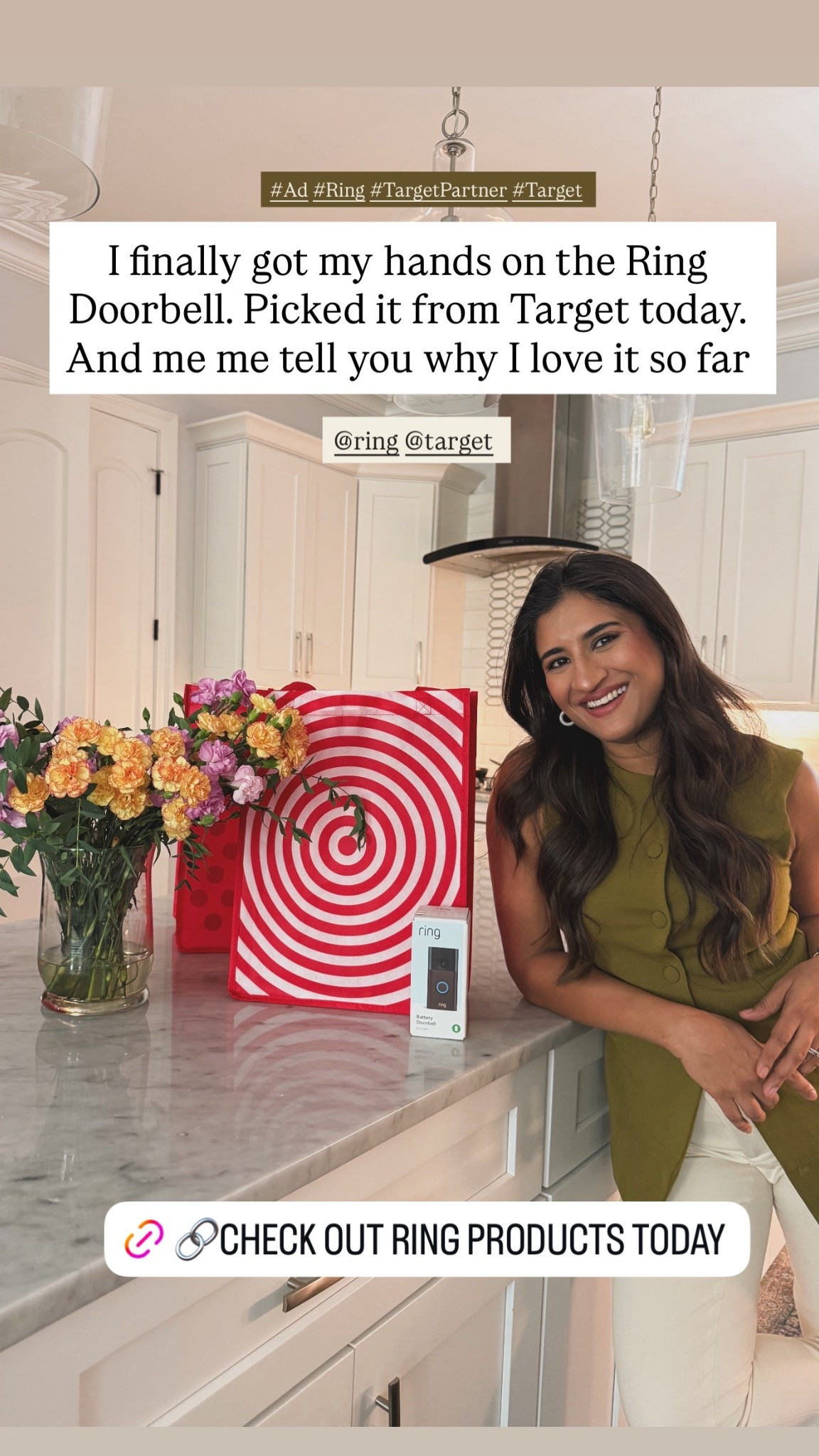 #Ad I picked up The ring doorbell from Target. And let me tell you, This was the best decision as we already have the Ring security system. So the Ring doorbell fits right in.
@Target @Ring #Target #TargetPartner #Ring 