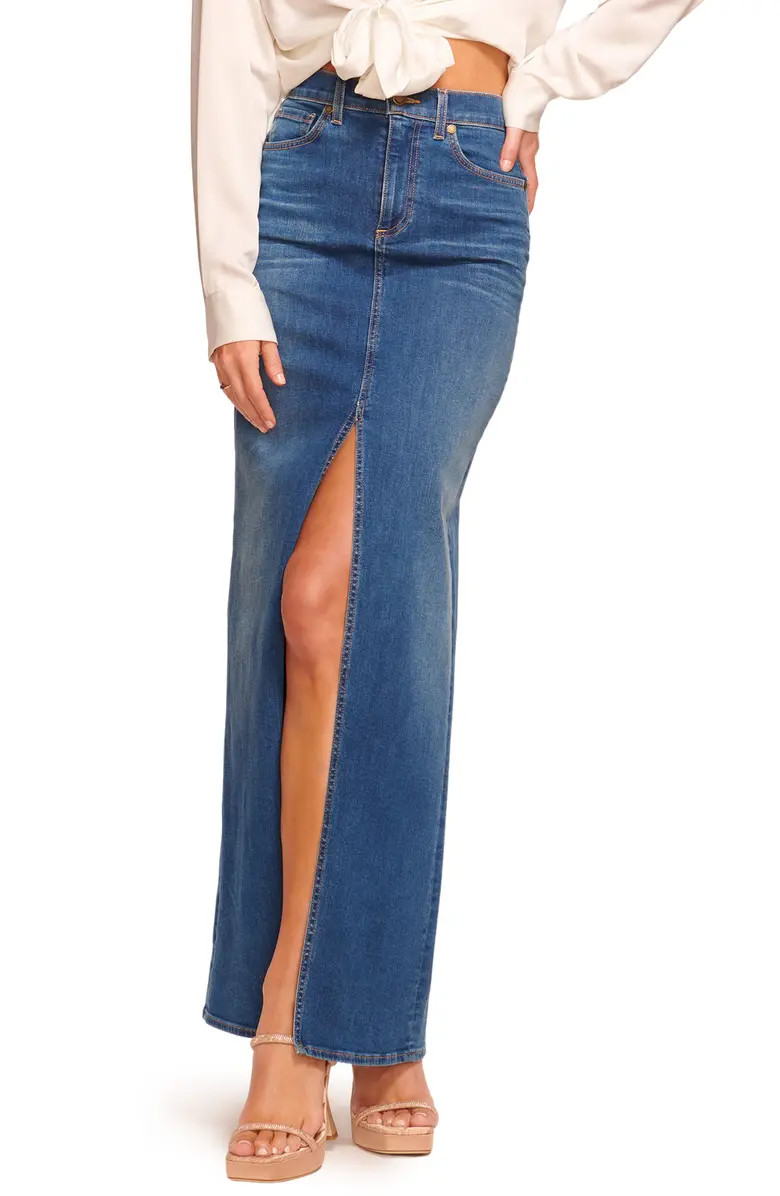 Ramy Brook Madalyn Denim Maxi Skirt | Nordstrom | Nordstrom