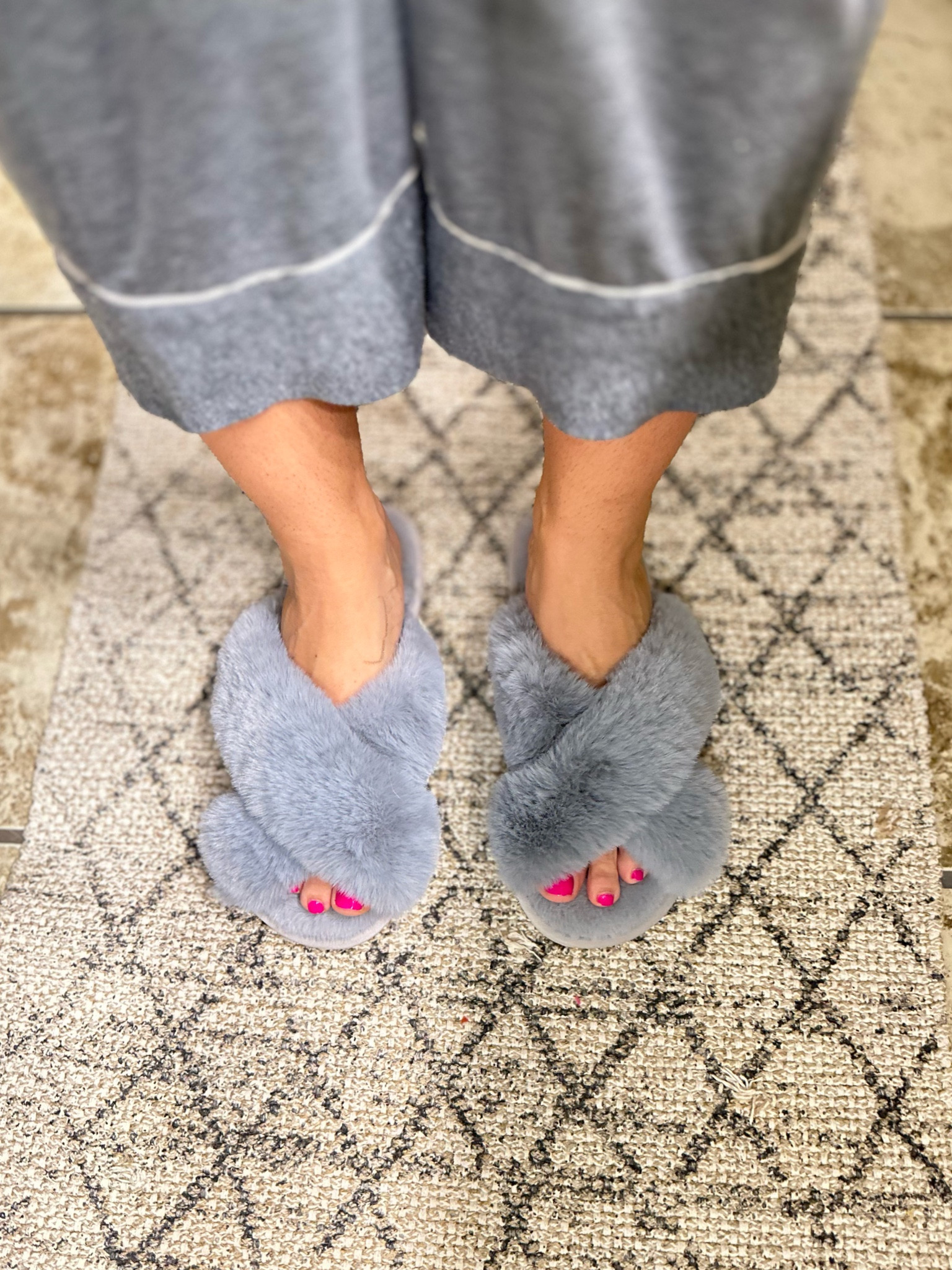 Fuzzy slippers, houseshoes, Amazon finds, gift idea, gift under 20, cozy season 

#LTKsalealert #LTKshoecrush #LTKGiftGuide