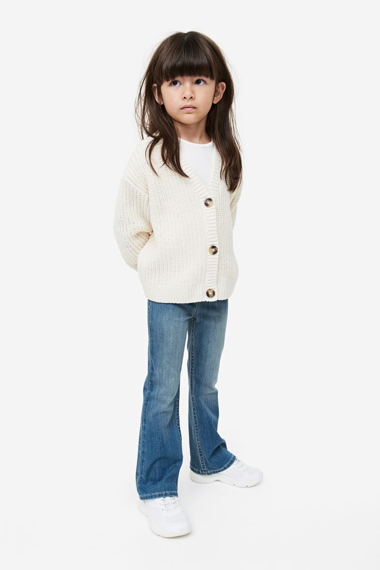 Superstretch Flare Fit Jeans - Denim blue - Kids | H&M US | H&M (US + CA)