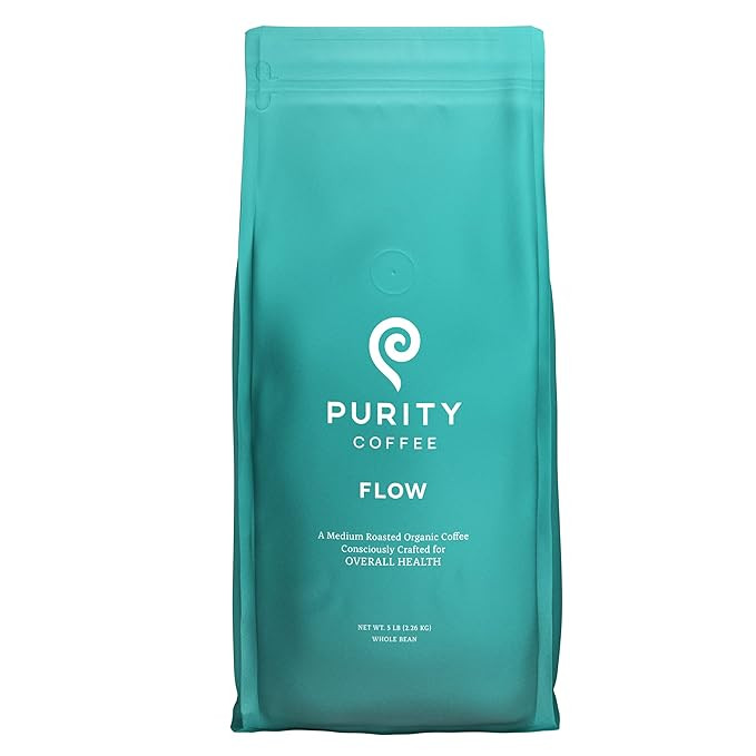 Purity Coffee FLOW Medium Roast Organic Coffee - USDA Certified Organic Specialty Grade Arabica W... | Amazon (US)