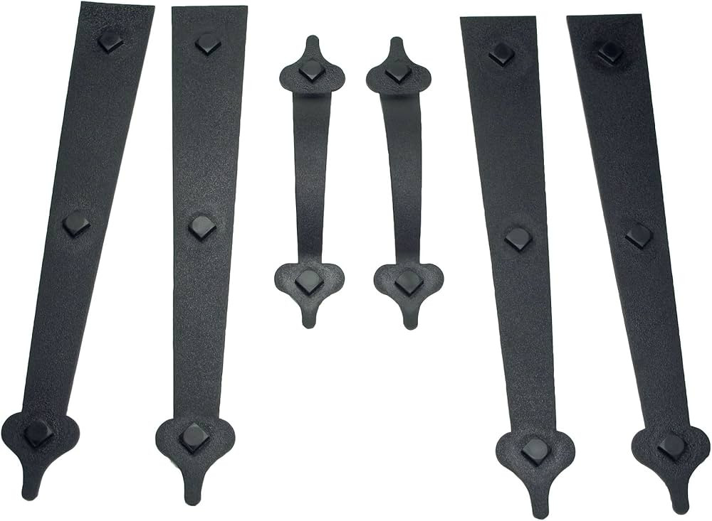 Household Essentials Garage Handle and Hinge Magnets – Decorative Magnetic Hardware Steel Doors... | Amazon (US)