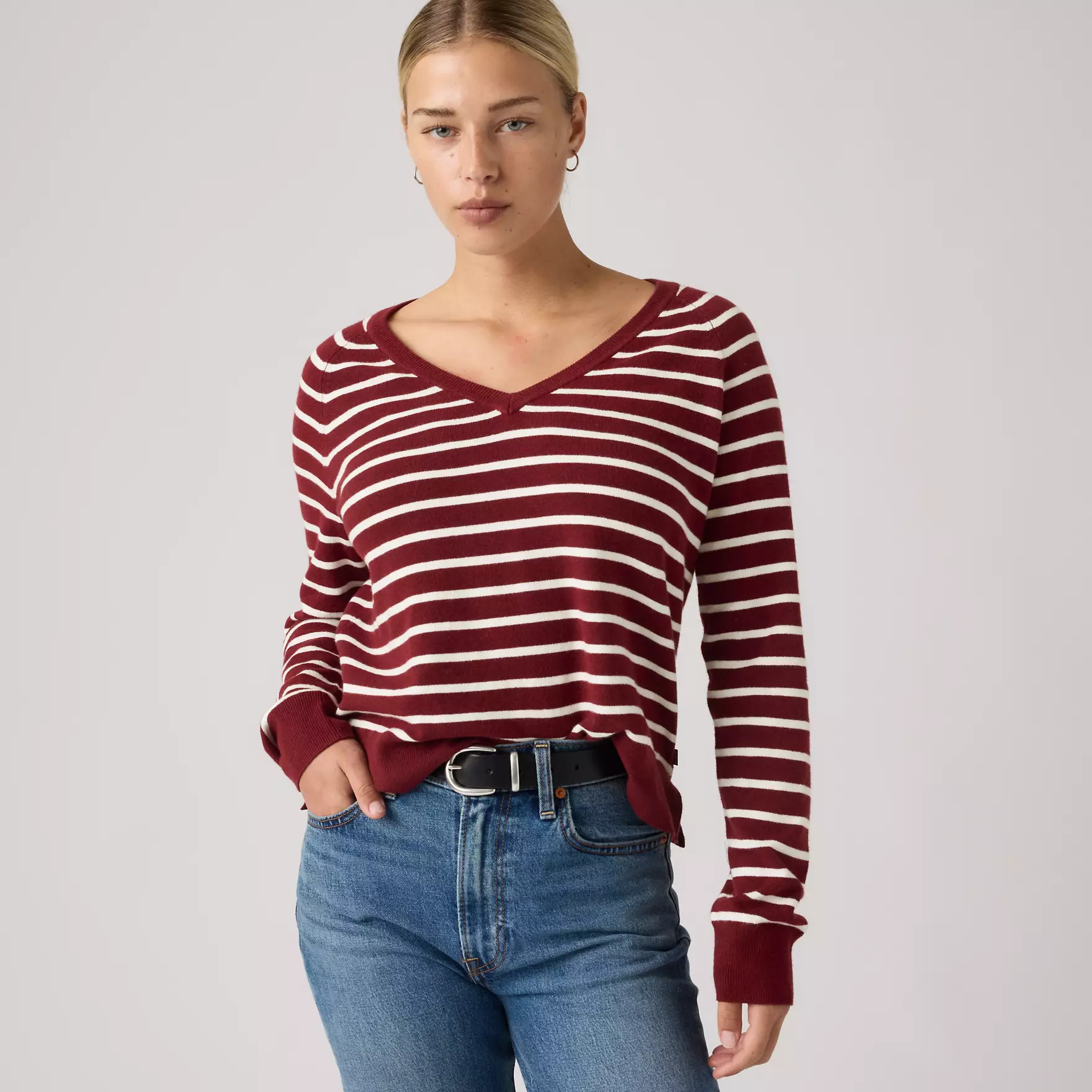 Supersoft V-Neck Pullover Sweater | Levi's US