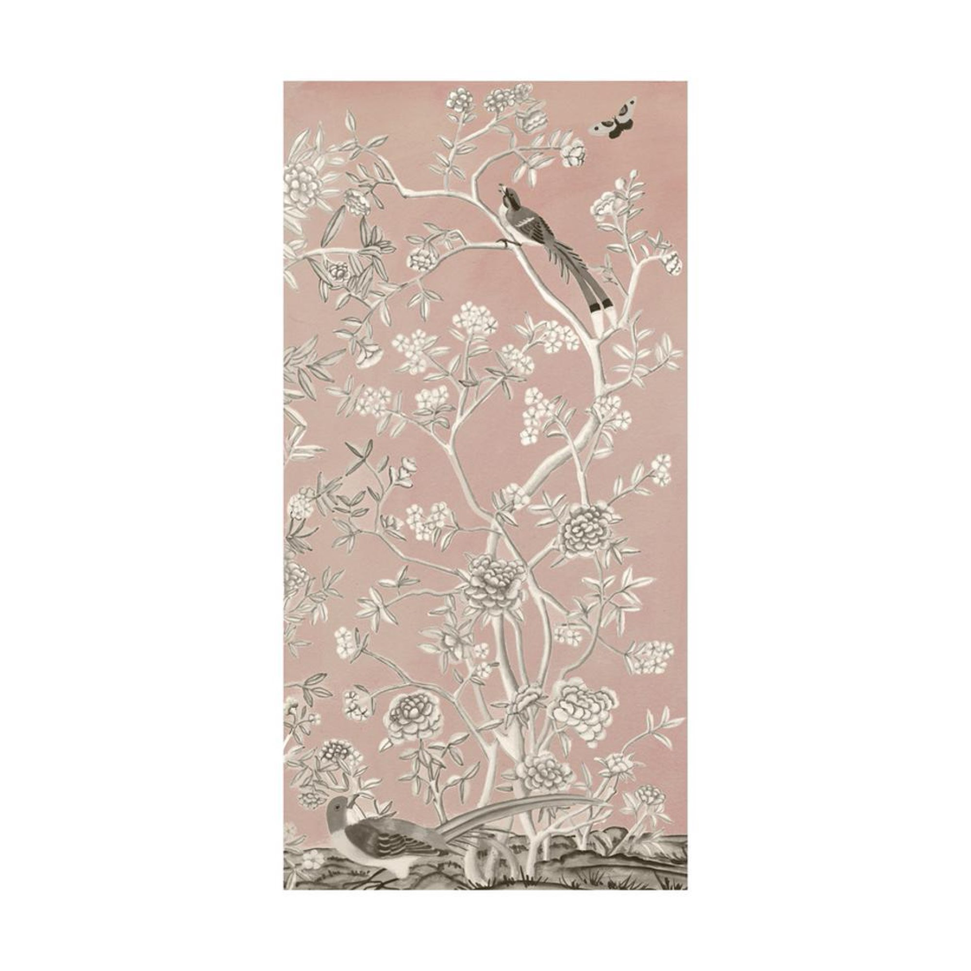 Blush Chinoiserie I Print Wall Art By Naomi McCavitt | Walmart (US)