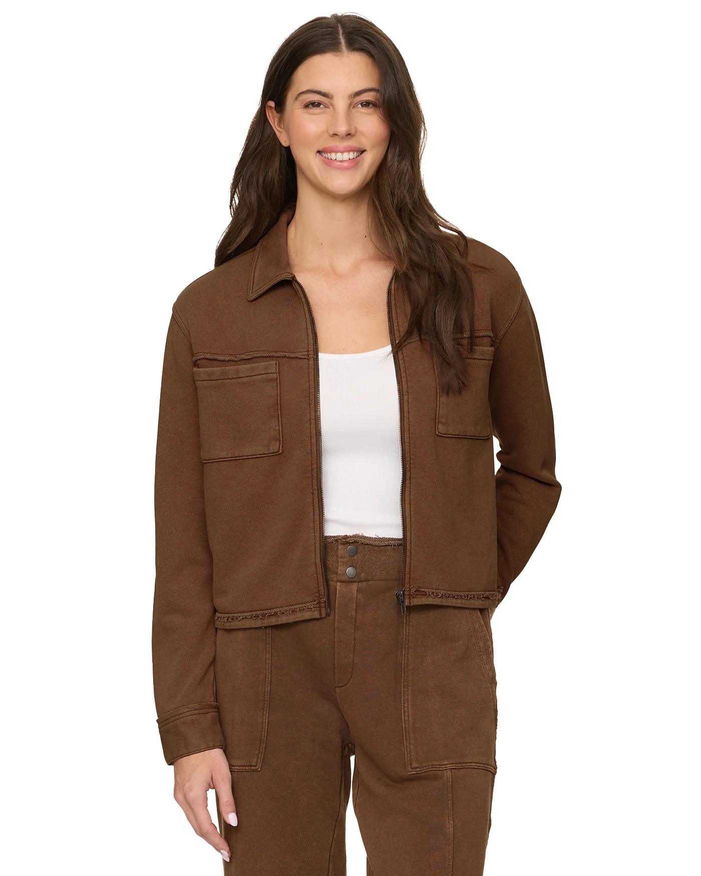 CHARLOTTE FRENCH TERRY JACKET | Flag & Anthem