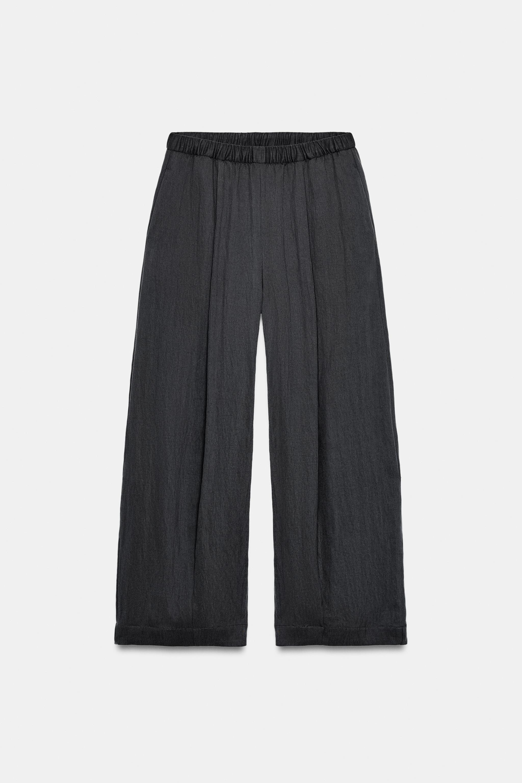 ZW COLLECTION BARREL TROUSERS | Zara UK