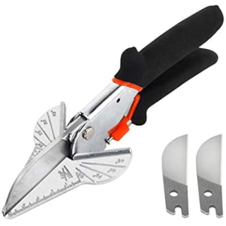 GARTOL Miter Shears- Multifunctional Trunking Shears for Angular Cutting of Moulding and Trim, Adjus | Amazon (US)
