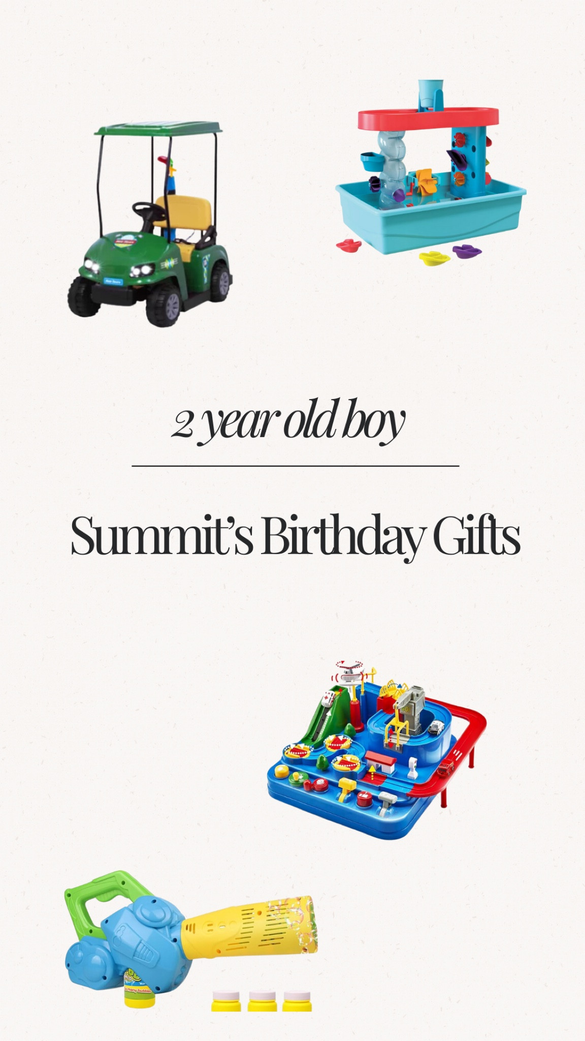 2 Year Old Boy Birthday Presents 

#LTKkids #LTKGiftGuide #LTKfamily