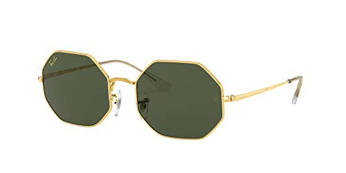 Ray-Ban RB1972 Octagon Sunglasses, Legend Gold/G-15 Green, 54 mm | Amazon (US)