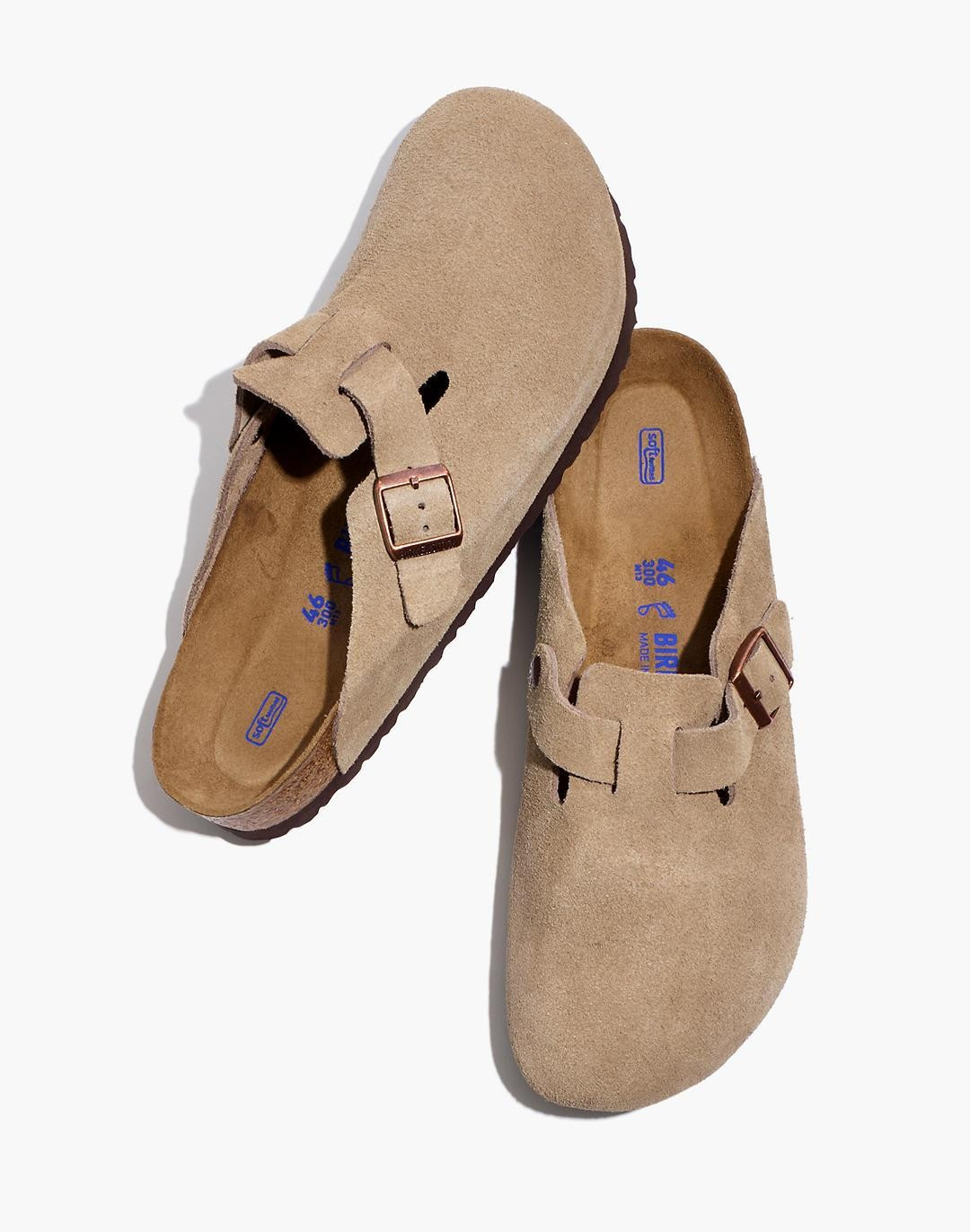 Birkenstock® Boston Suede Soft Footbed Clogs | THE YES