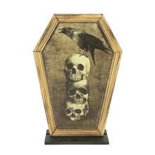 14" Skull & Crow Coffin Tabletop Decoration by Ashland® | Michaels Stores